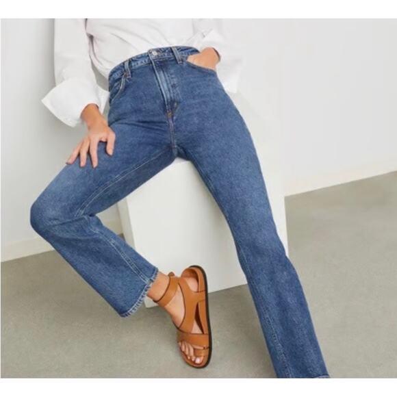 Agolde Vintage High Rise Boot Leg Jeans in Aspire 27